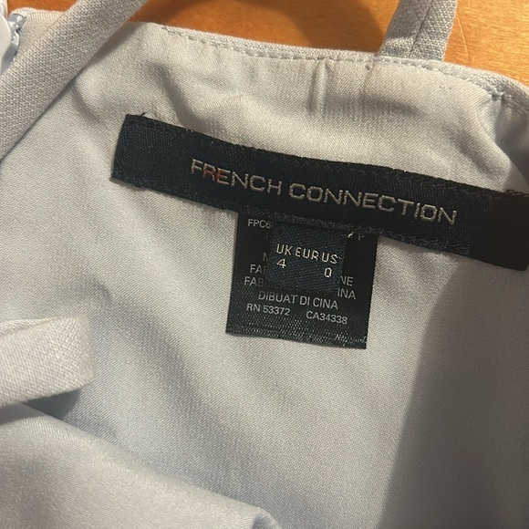 French Connection light blue dress 4 - Picture 4 of 5